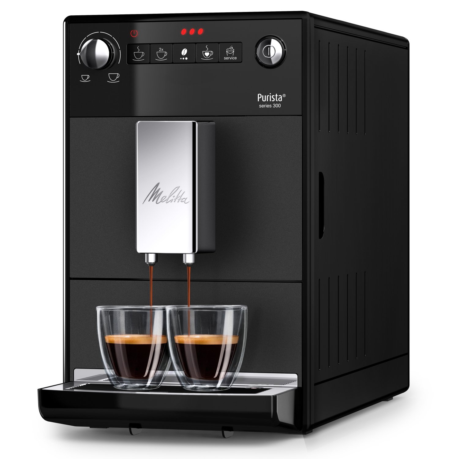 Purista®|Kaffeevollautomat Mattschwarz
