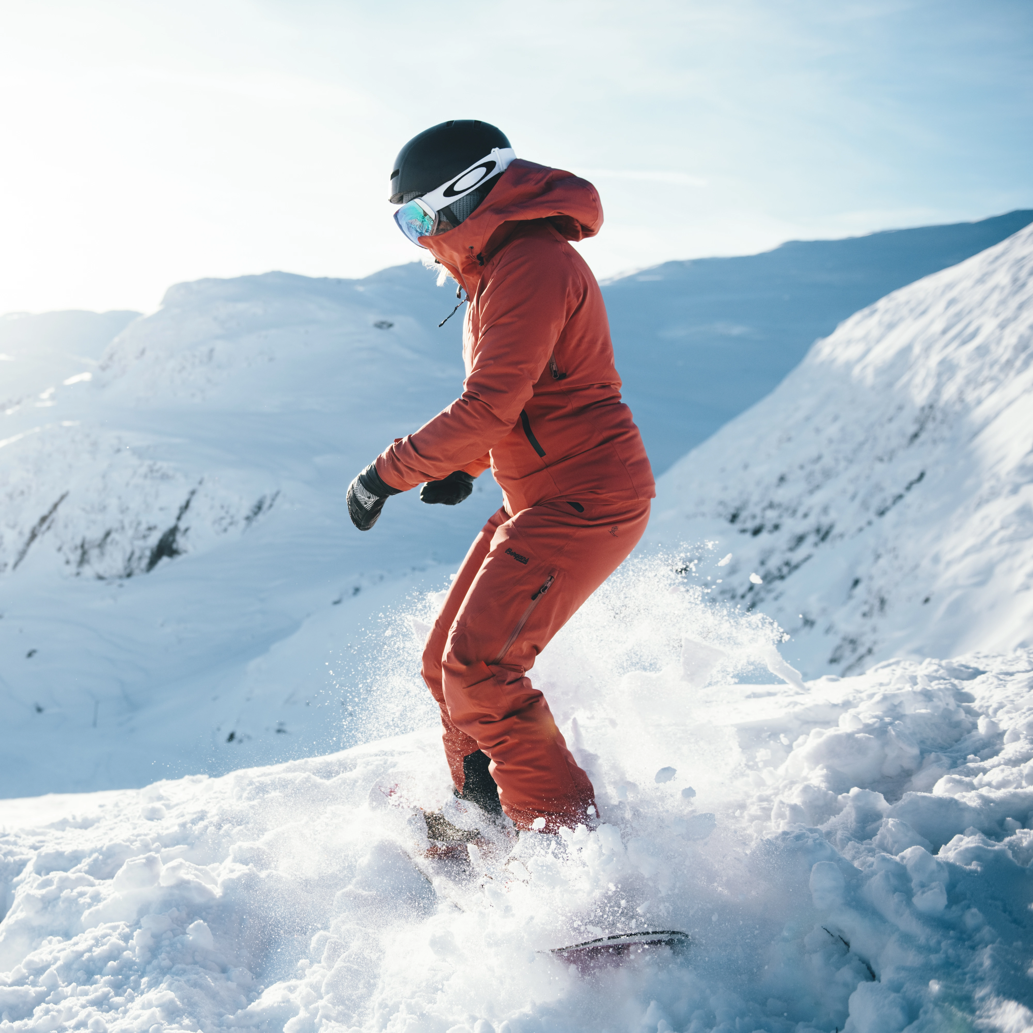 Oppdal Insulated Lady Pants Rusty Dust