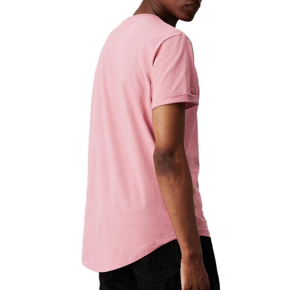 Calvin Klein Jeans T-shirt Rose Homme Calvin Klein Jeans Badge Turn Up