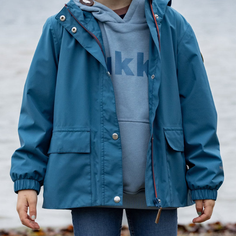 Kinder Suri Regenjacke indian teal