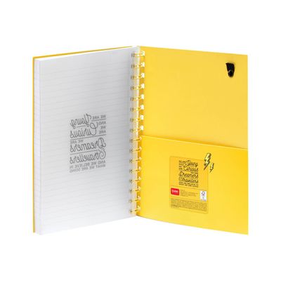 Legami - Carnet de notes - A5 - 200 pages - ligné - flash