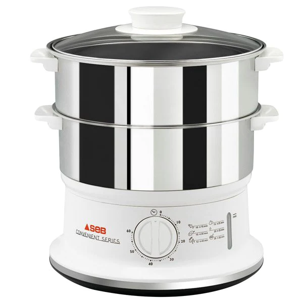 Cuiseur Vapeur 2 bols Inox 6 L VC145100 Seb