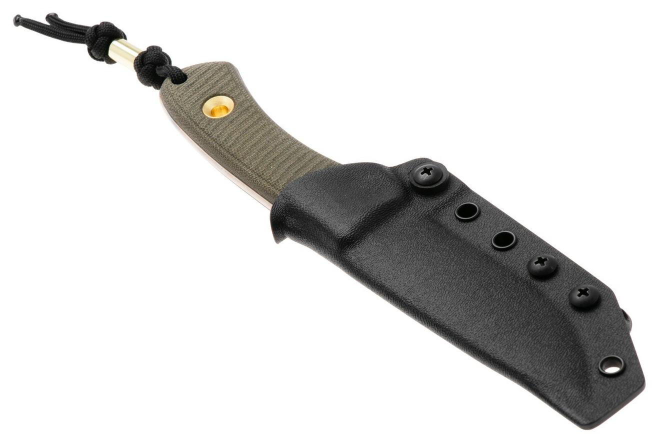 TRC Knives Polheim PLH-APO-GCM, Apocalyptic CPM MagnaCut, Green Canvas Micarta, Knivesandtools Exclusive, survivalmes