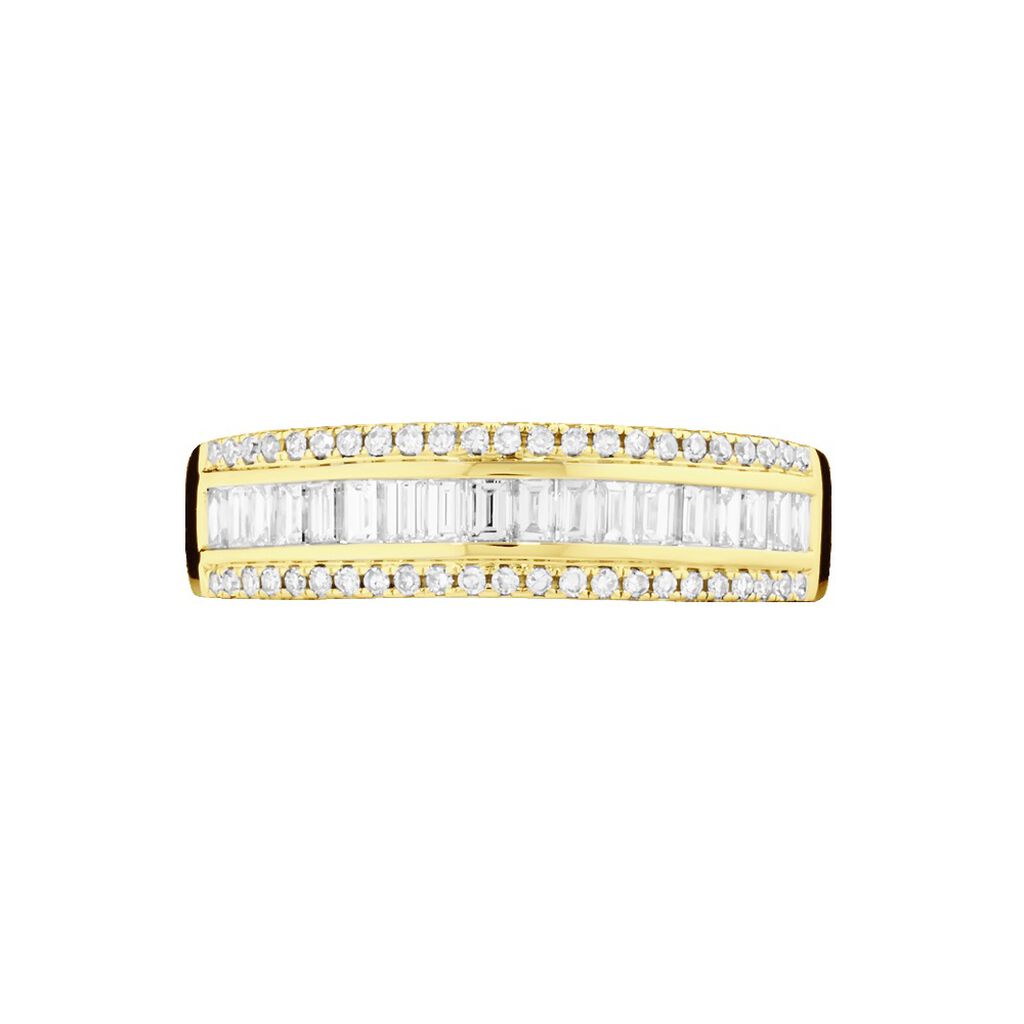 Bague Eugenie Or Jaune Diamant