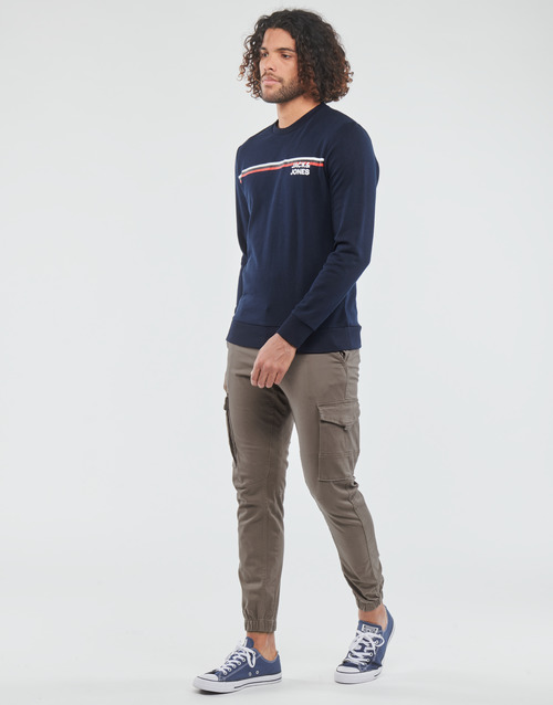 Jack & Jones - JJATLAS SWEAT CREW NECK - Marine