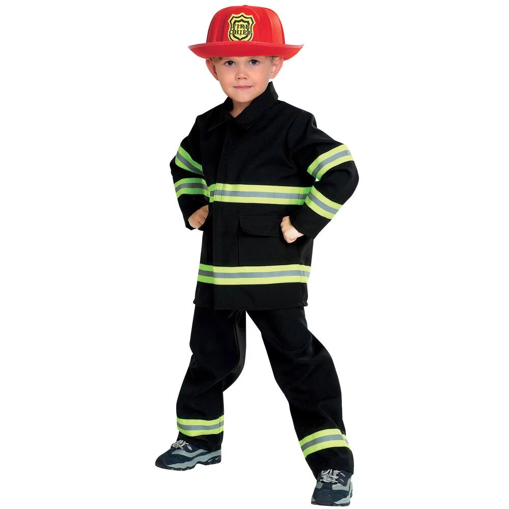 DEGUISEMENT DE POMPIER NEW YORK  TAILLE 8-10 ANS