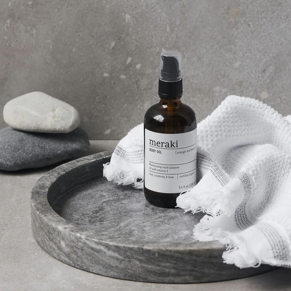 Meraki Body Oil m. Orange & Herbs - 100 ml.