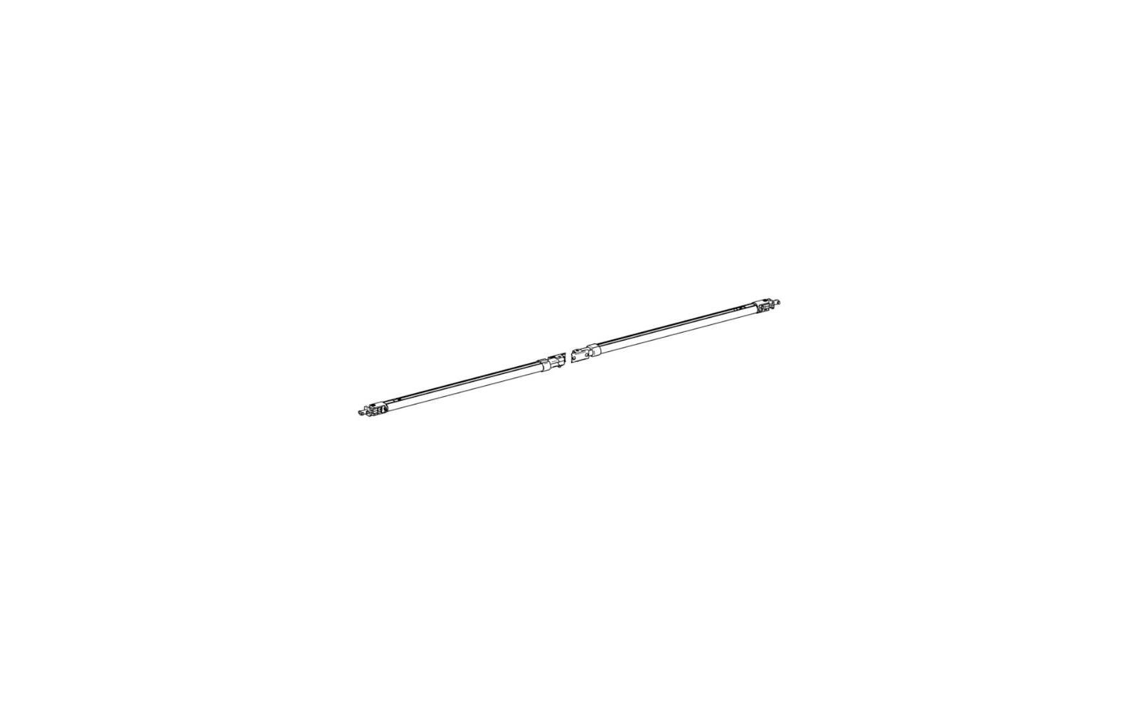 Thule Stützfuß für Markisenlänge (2,6m)
