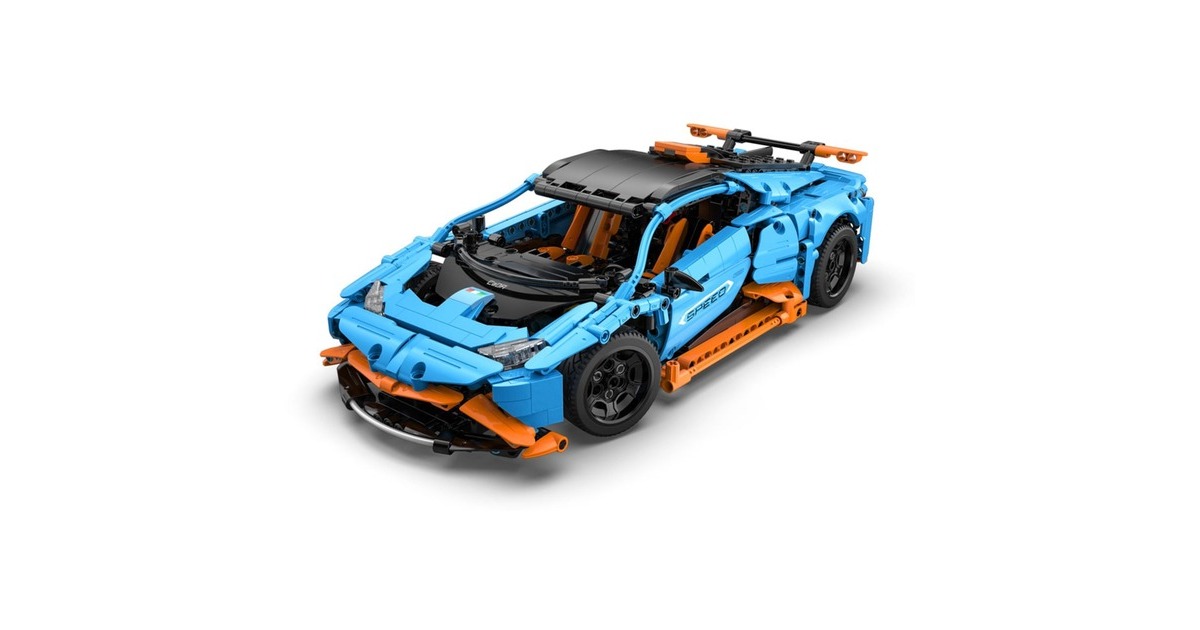 CaDASports Car - Speed Cowboy Constructiespeelgoed  (C61050W, Schaal 1:12)