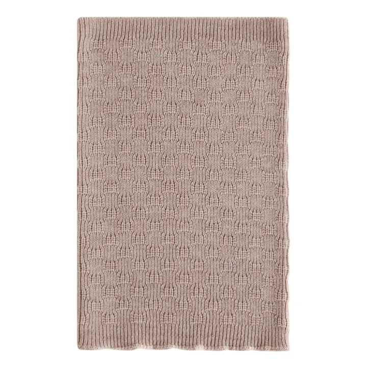 Hvid Snood Gigi Laine Mérinos | Brun
