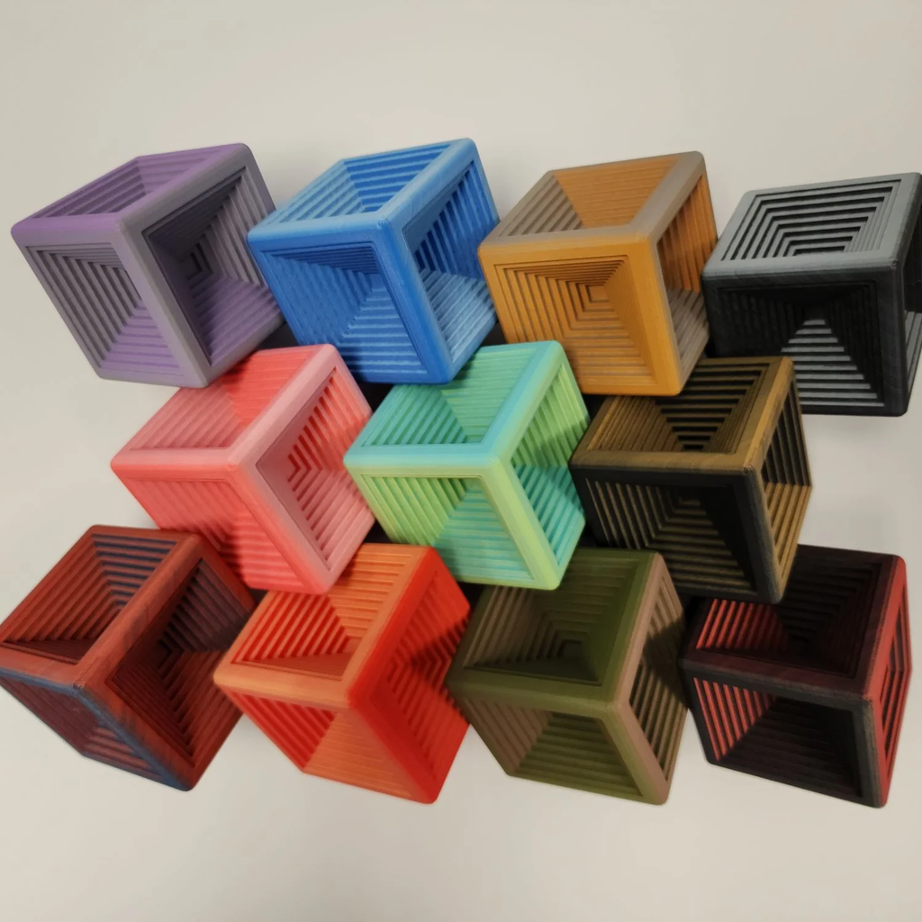 Polymaker  Panchroma™ PLA Dual Matte Foggy Purple (Grey-Purple), 1,75 mm / 1000 g    Zwei Farben, ein Meisterwerk in Foggy Purple