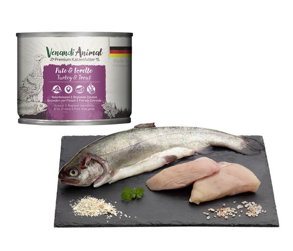 Venandi Animal Nassfutter für Katzen Adult,