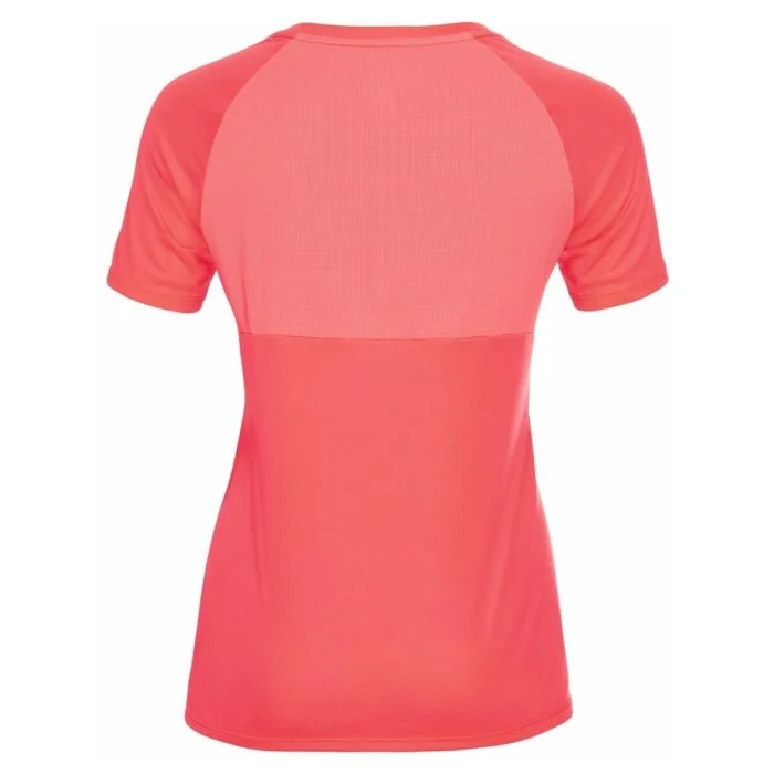 Odlo Dame T-shirts T-Shirt Short Sleeve Crew Neck Essential Rød