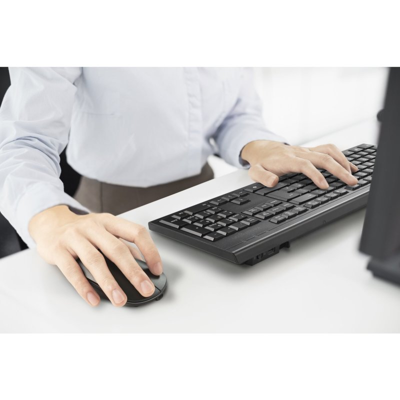 Kensington KM270 EQ KM270 EQ Kit clavier + souris sans fil rechargeable