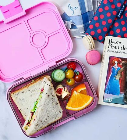 Yumbox Brotdose m. 4 Rum - Bento Panino - Pale Flieder