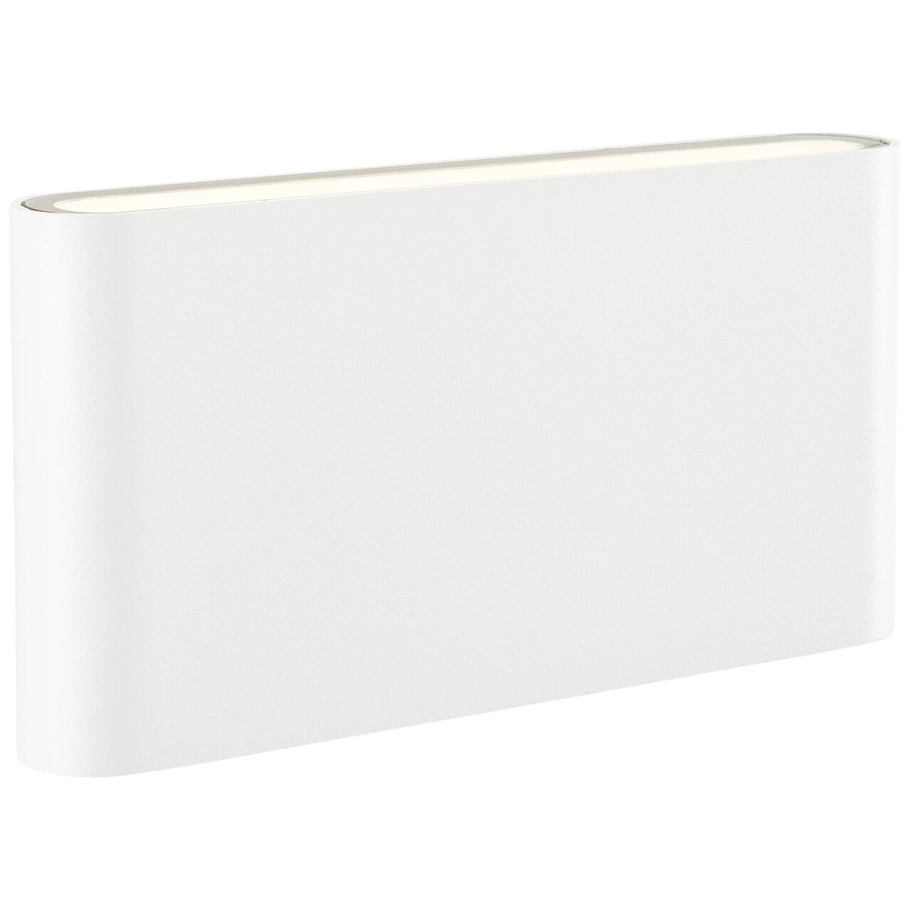 BRILLIANT Welbie LED Außenwandleuchte 17,5cm weiß | 1x LED integriert, 14W LED integriert, (Lichtstrom: 1300lm, Lichtfarbe: 3000K)