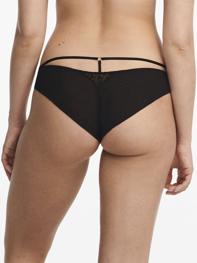 Chantelle Monogram Revealing Brief Black