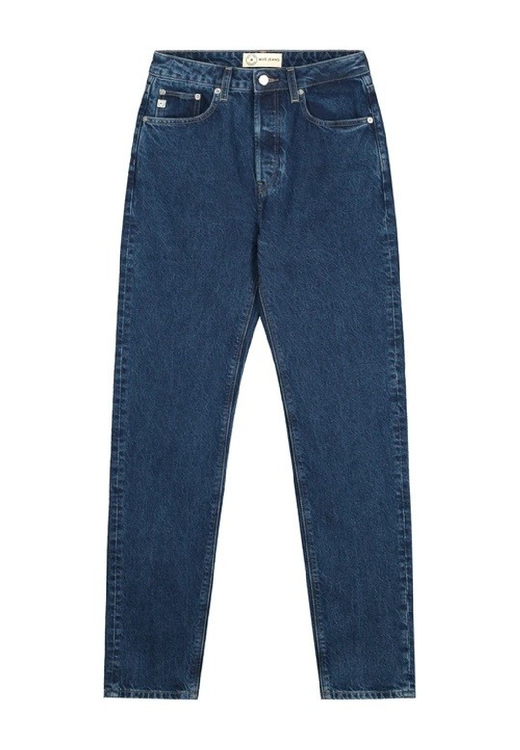 Mud Jeans Damenjeans Piper Straight Stone Indigo