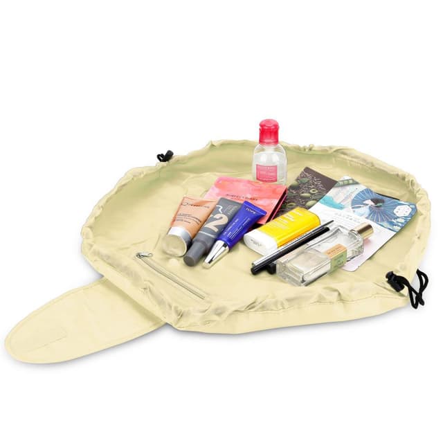 Kosmetiktaske Sminketaske Toilettaske Make Up (beige)