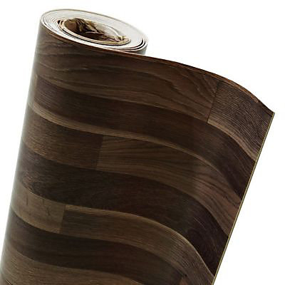 Revêtement sol PVC Saloon Chelsea wengé 4 m (vendu au m²)