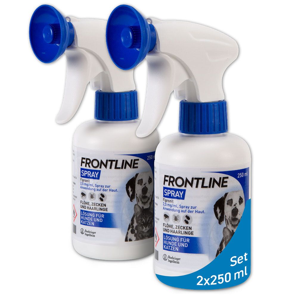FRONTLINE® Spray gegen Zecken und Flöhe bei Hund und Katze