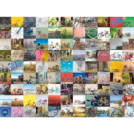 Ravensburger Puzzle 99 Fahrräder und mehr, 1500 Teile