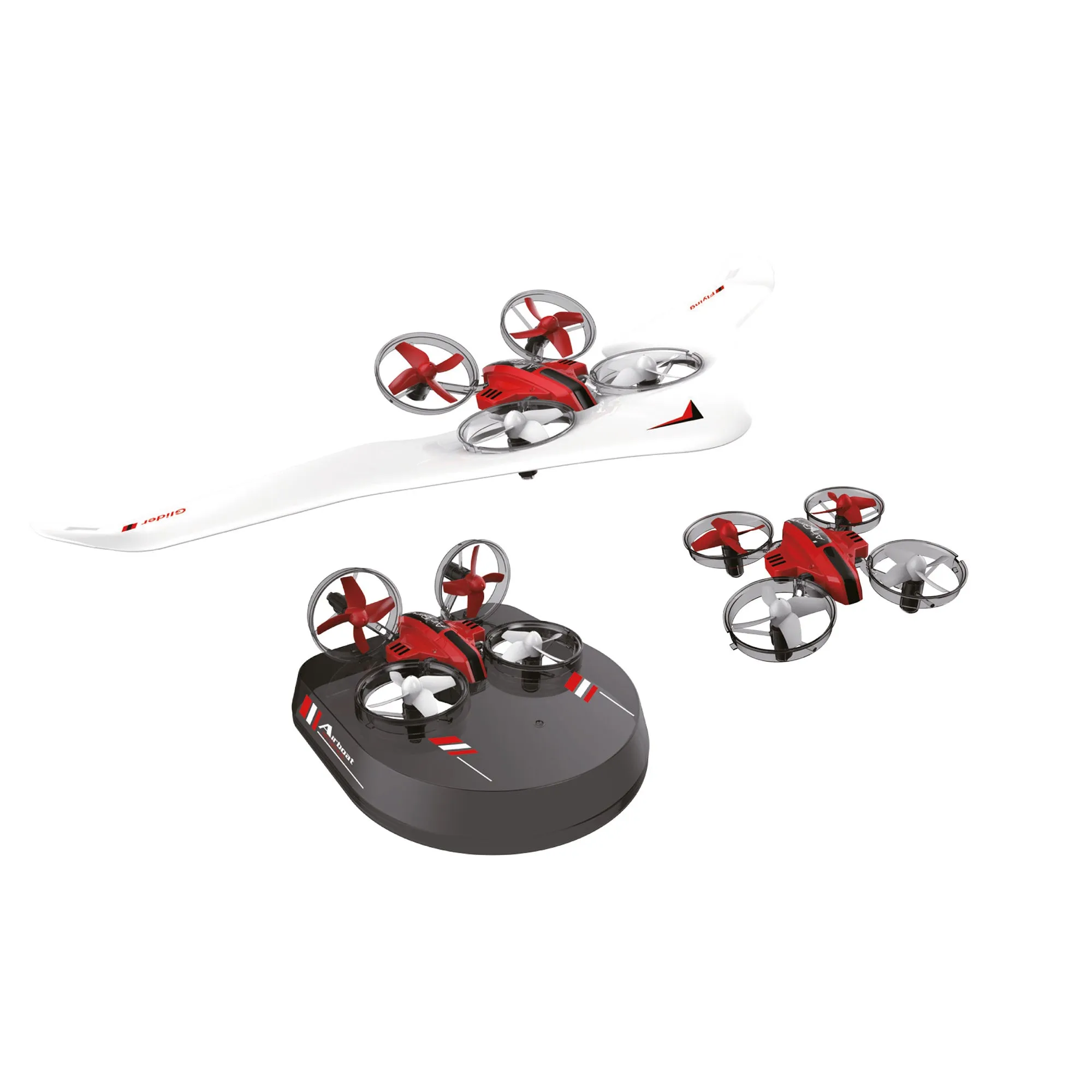 Amewi -  Drohne Air Genius weiß rot