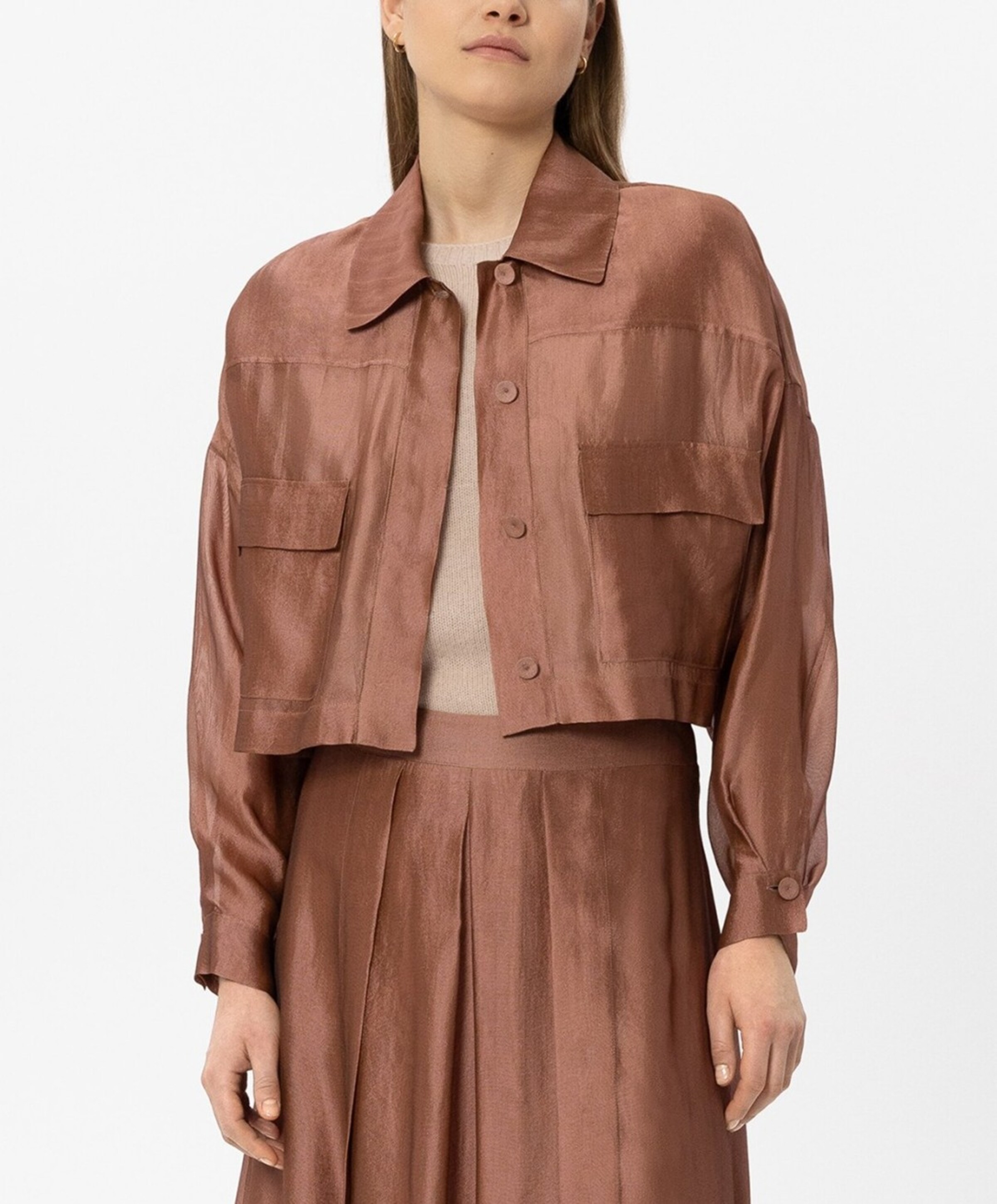 LUISA CERANO Dames blouse roze