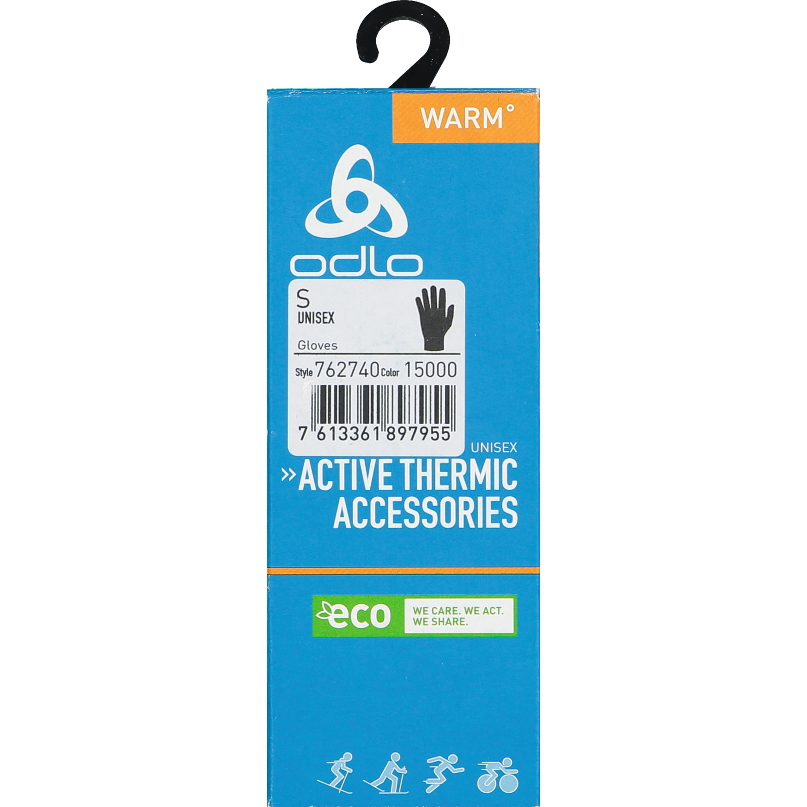 Odlo Unisex-Fingerhandschuh Active Warm M