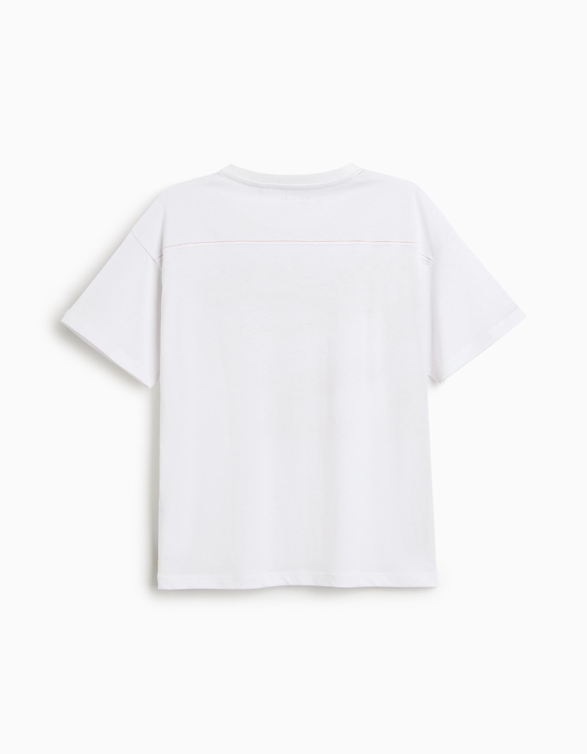 T-shirt Print, Menino, Branco
