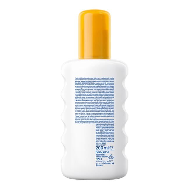 NIVEA SUN Kids Zonnebrand Protect & Sensitive Zonnespray SPF 50+ 200 ML