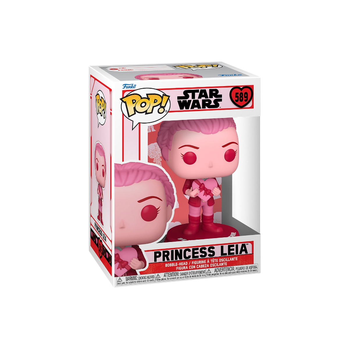 Funko Pop! Vinyl Star Wars Valentines S3 Leia figur