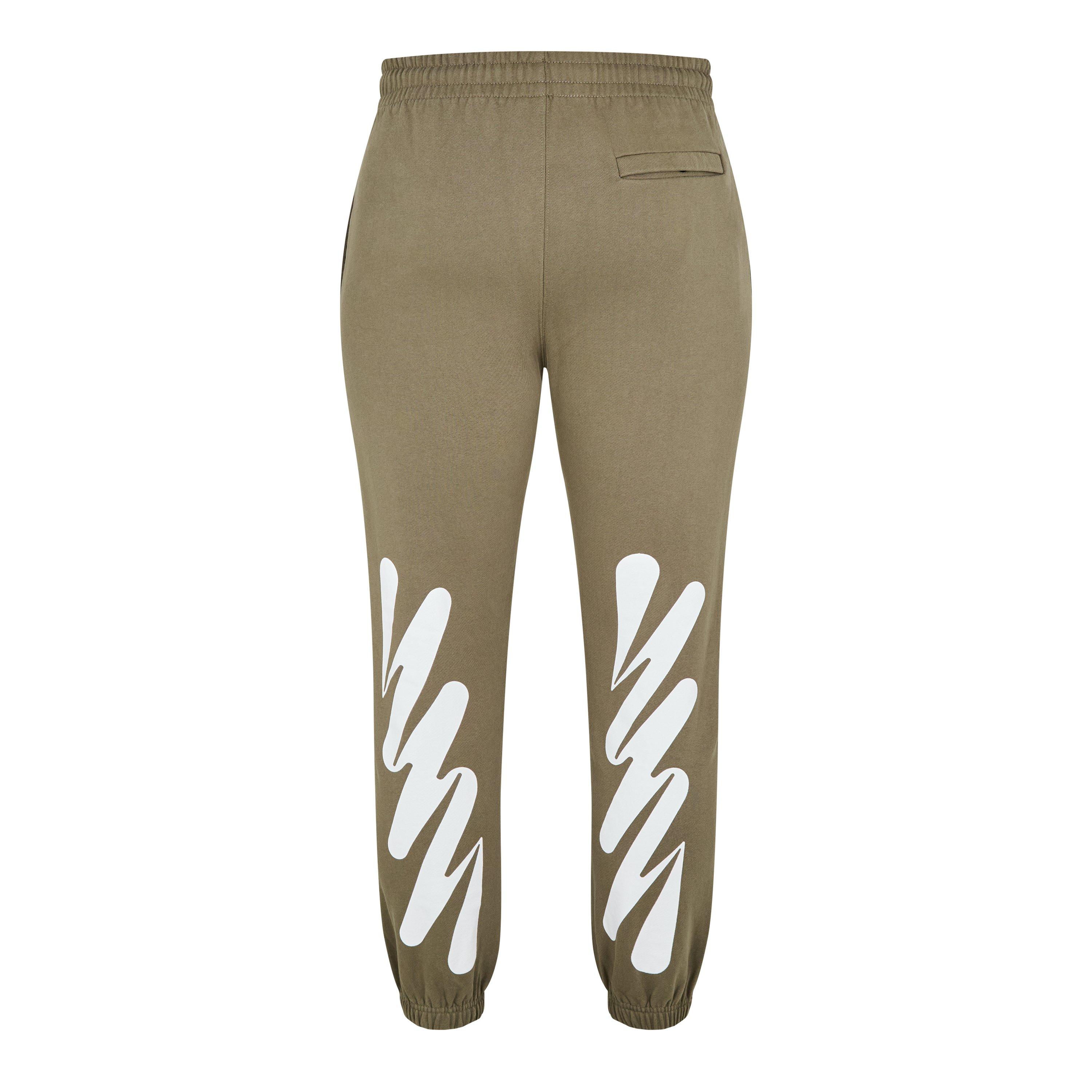 Off White Woven Sweatpants