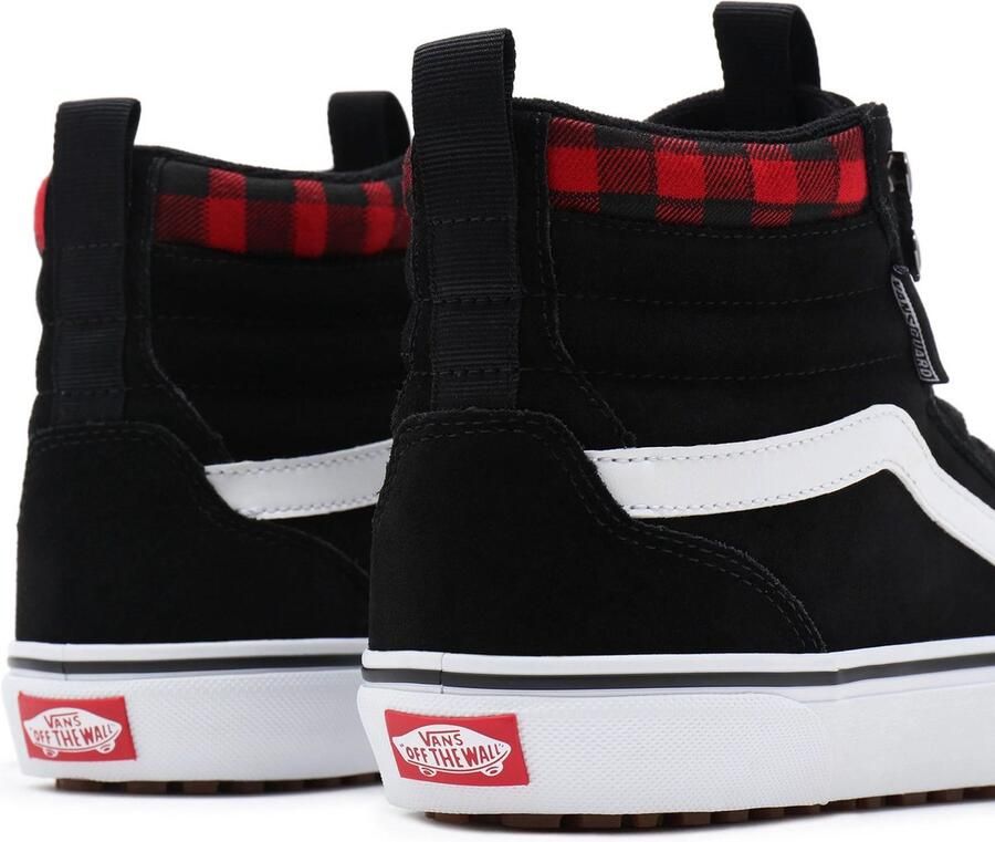 VANS Filmore Hi Guard sneakers zwart wit rood
