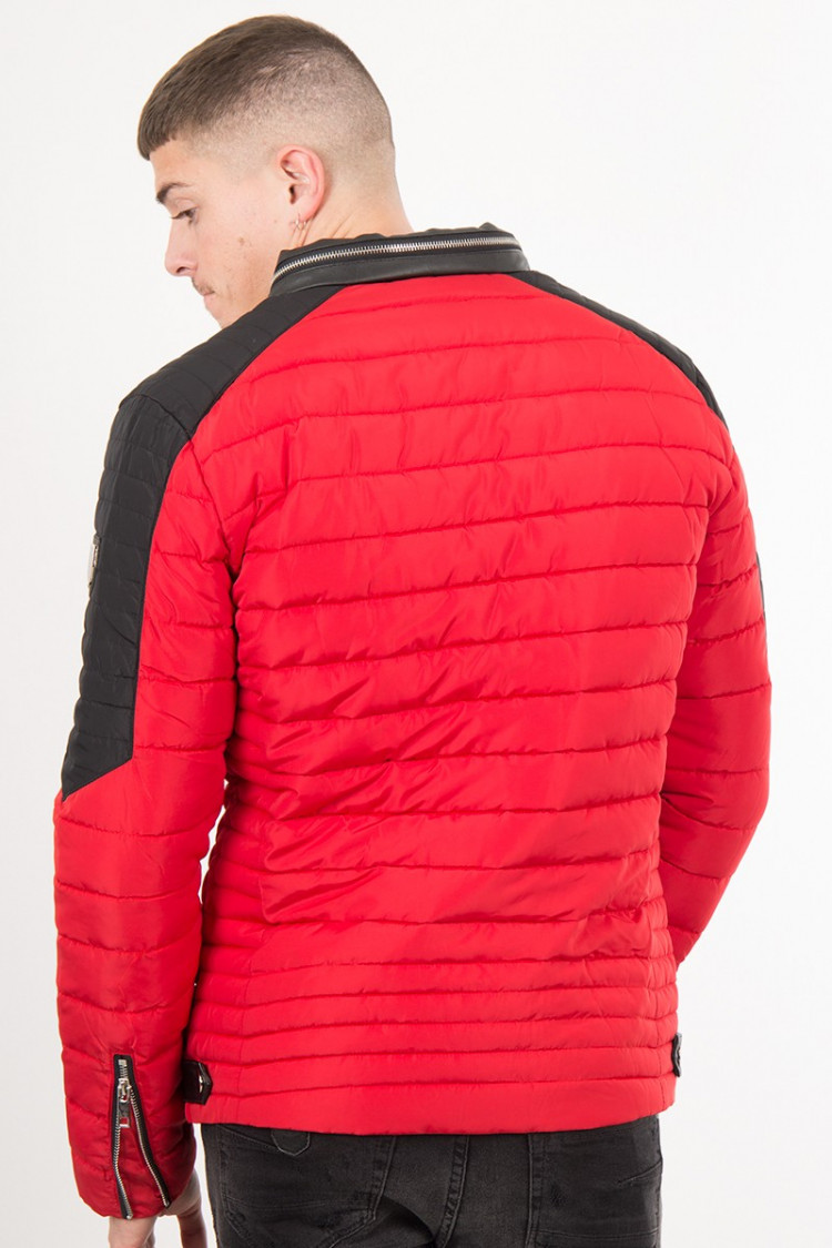 Veste Matelassé rouge