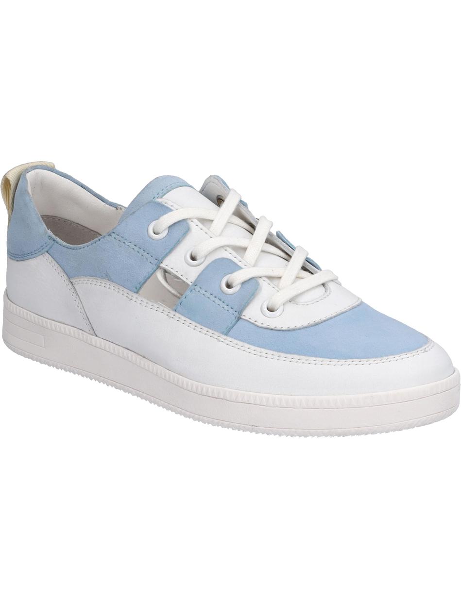 Sneaker Marling 03, weiss-skyblue