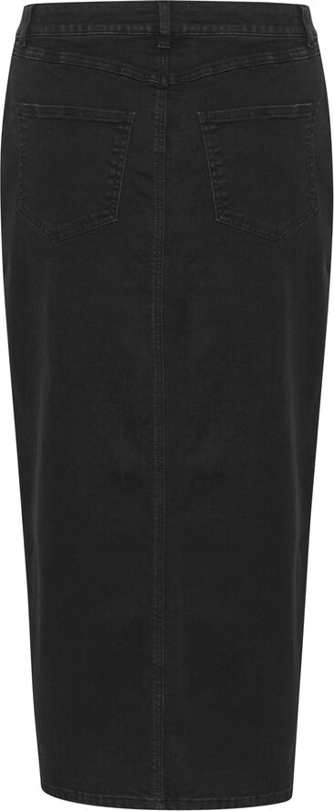 Kaffe KAsinem HW Denim Skirt Black deep