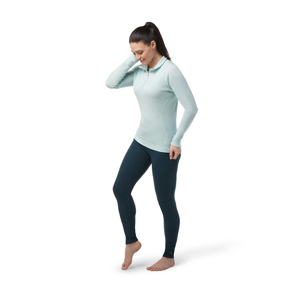 Smartwool CLASSIC THERMAL MERINO - Sous-couche Femme bleached aqua h