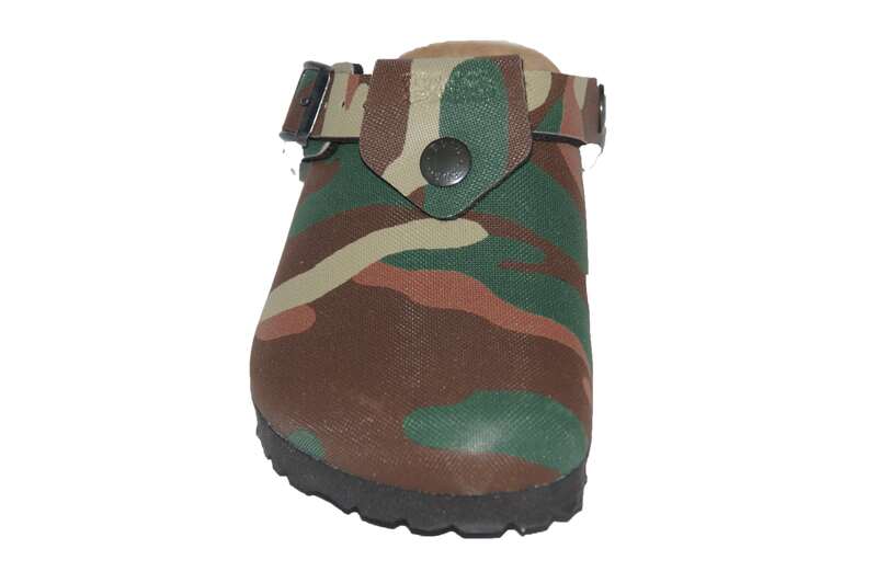 Birkenstock Shetland Smal Bruin camouflage