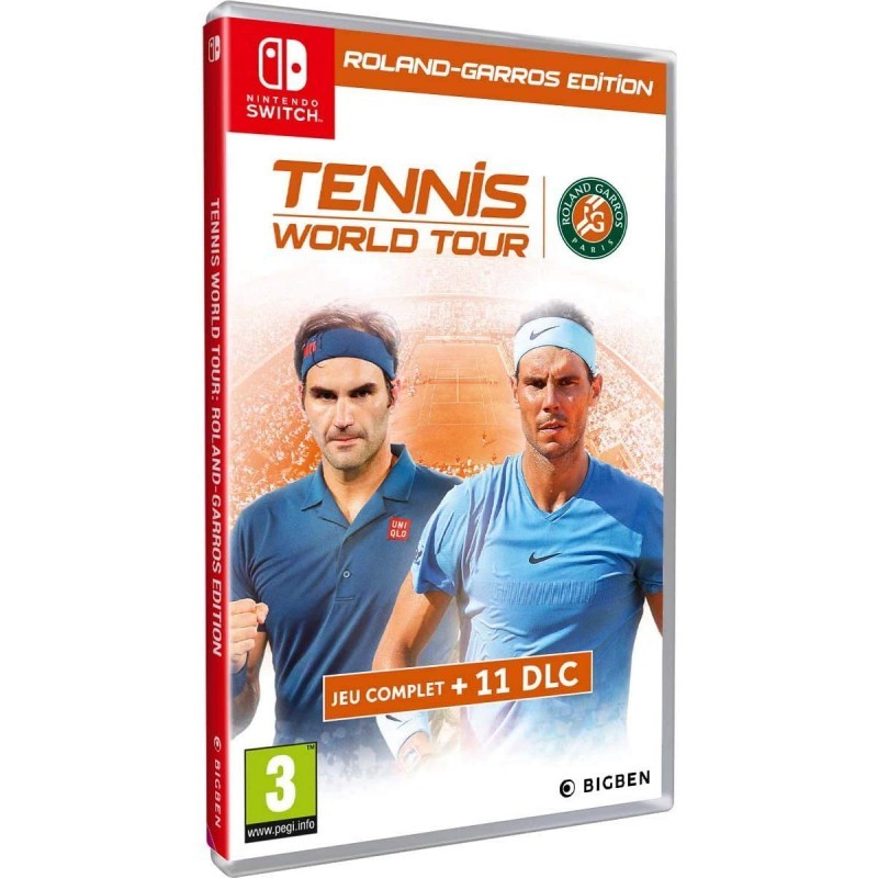 Tennis World Tour (Roland Garros Edition) (FR/GER/Multi in Game)- Nintendo Switch