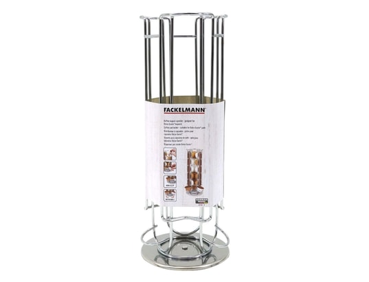 FACKELMANN - Distributeur de capsules Porte capsule dolce gusto rotatif petit déjeuner ref.42165