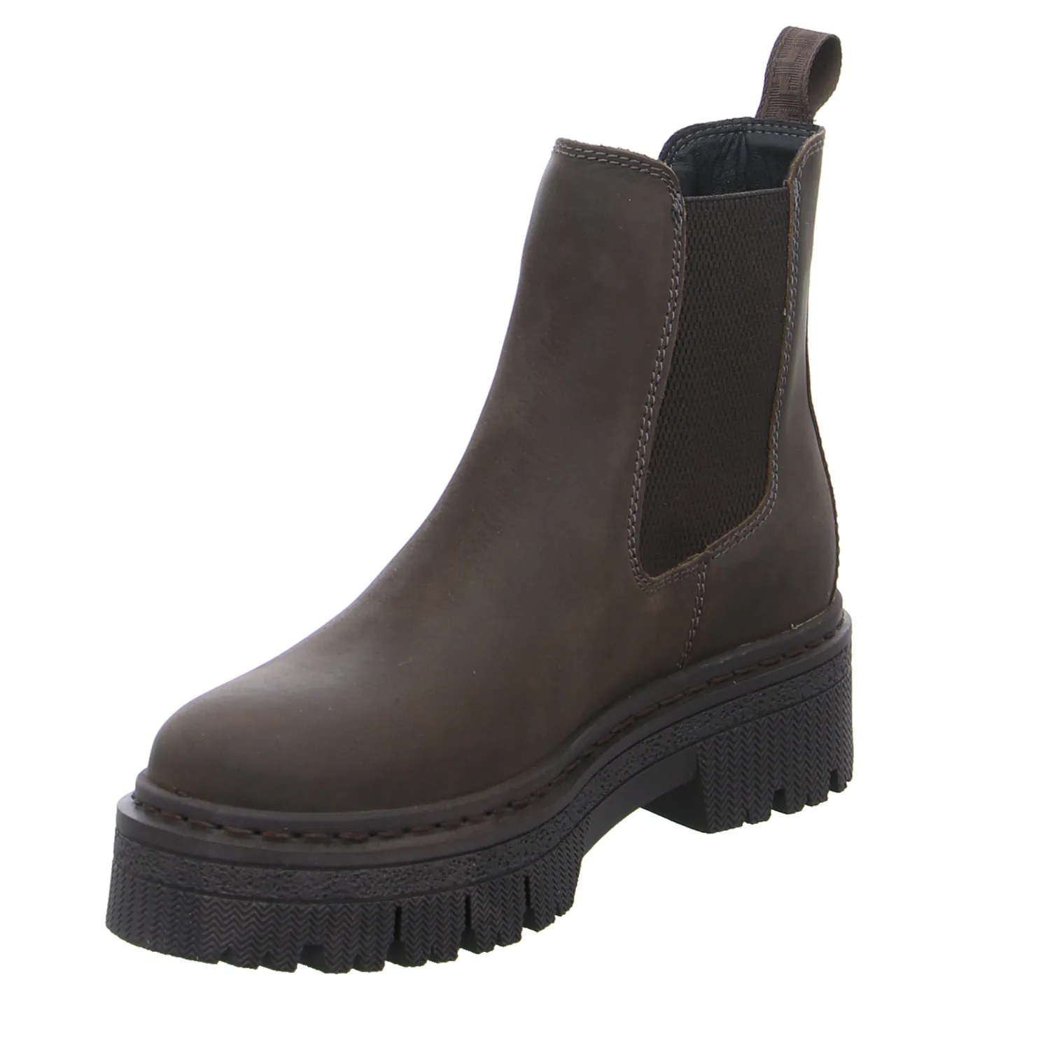 TAMARIS Boot Braun Leder