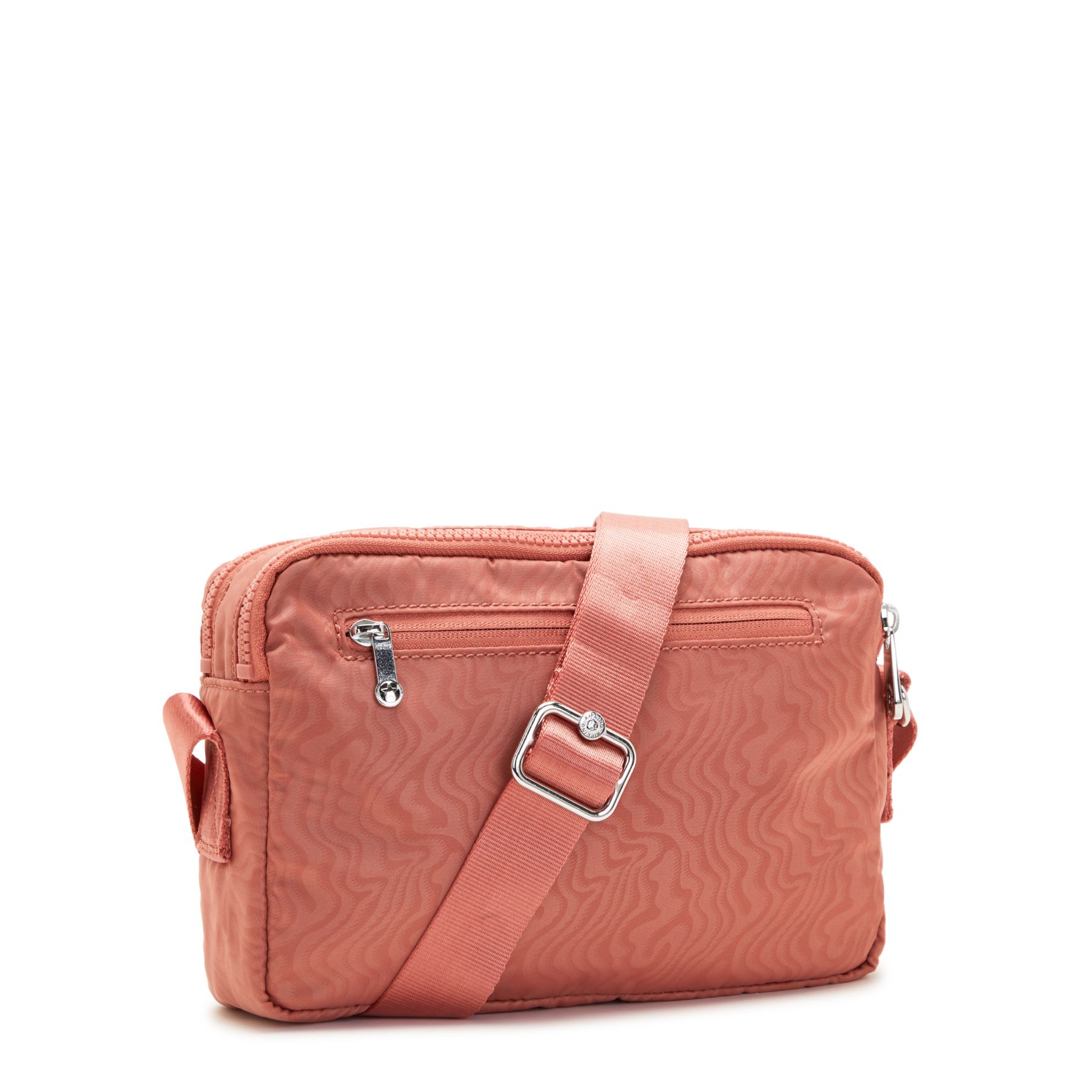 ABANU M Sac à bandoulière réglable polyvalent de taille moyenne  - Vintage Pink Emboss