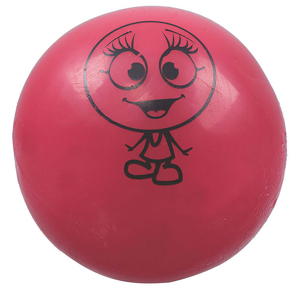 Balle rebondissante et clignotante HAPPY D 6.3cm