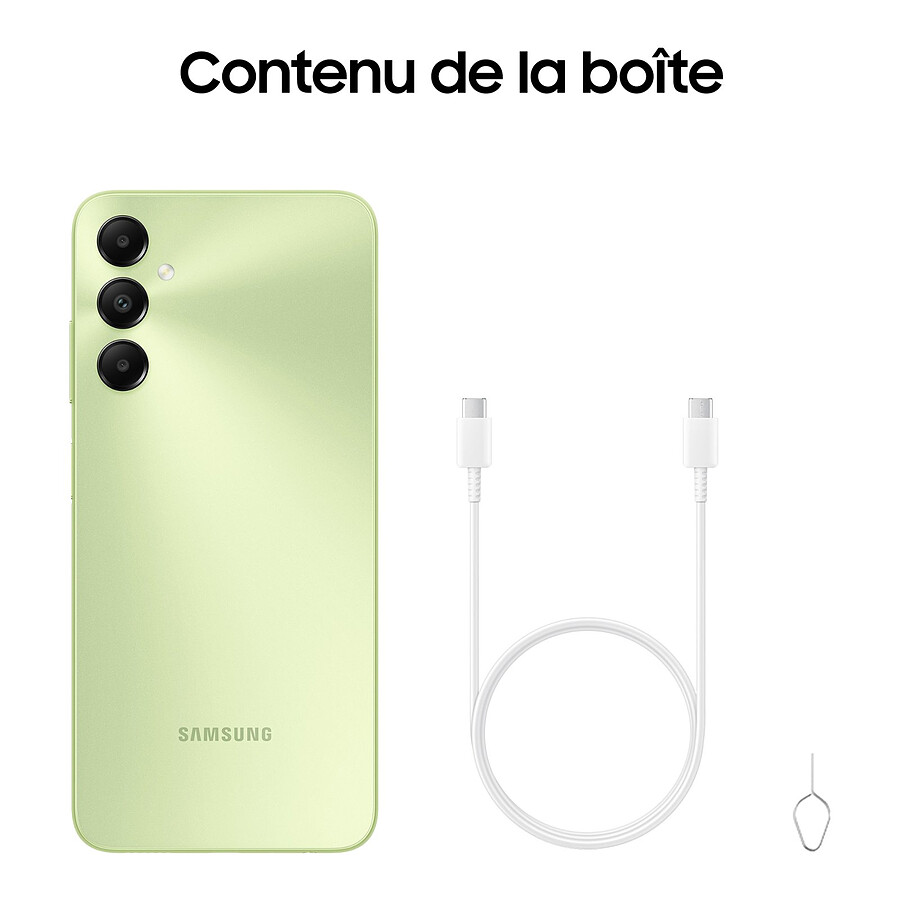 Samsung Galaxy A05s (Lime) - 64 Go - 4 Go