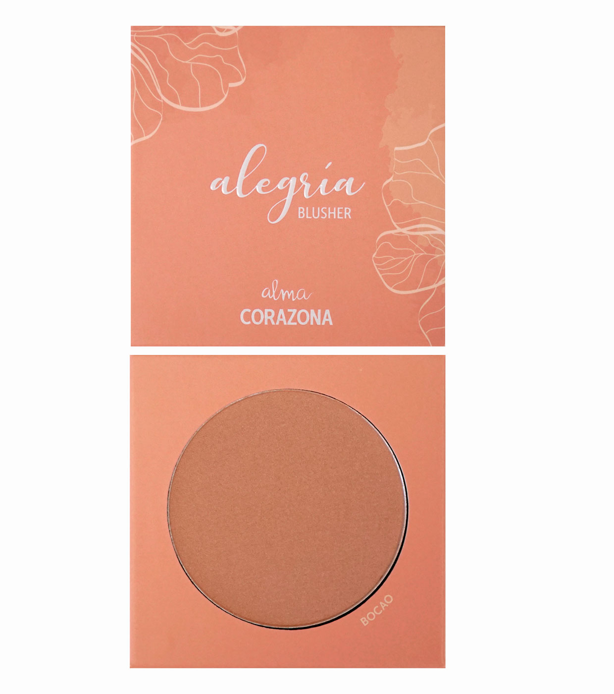 CORAZONA - *Coleção Alegría x Alma* - Blush em pó - Bocao