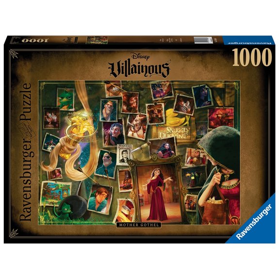 Puzzle 1000 pièces  Vilains Mère Gothel