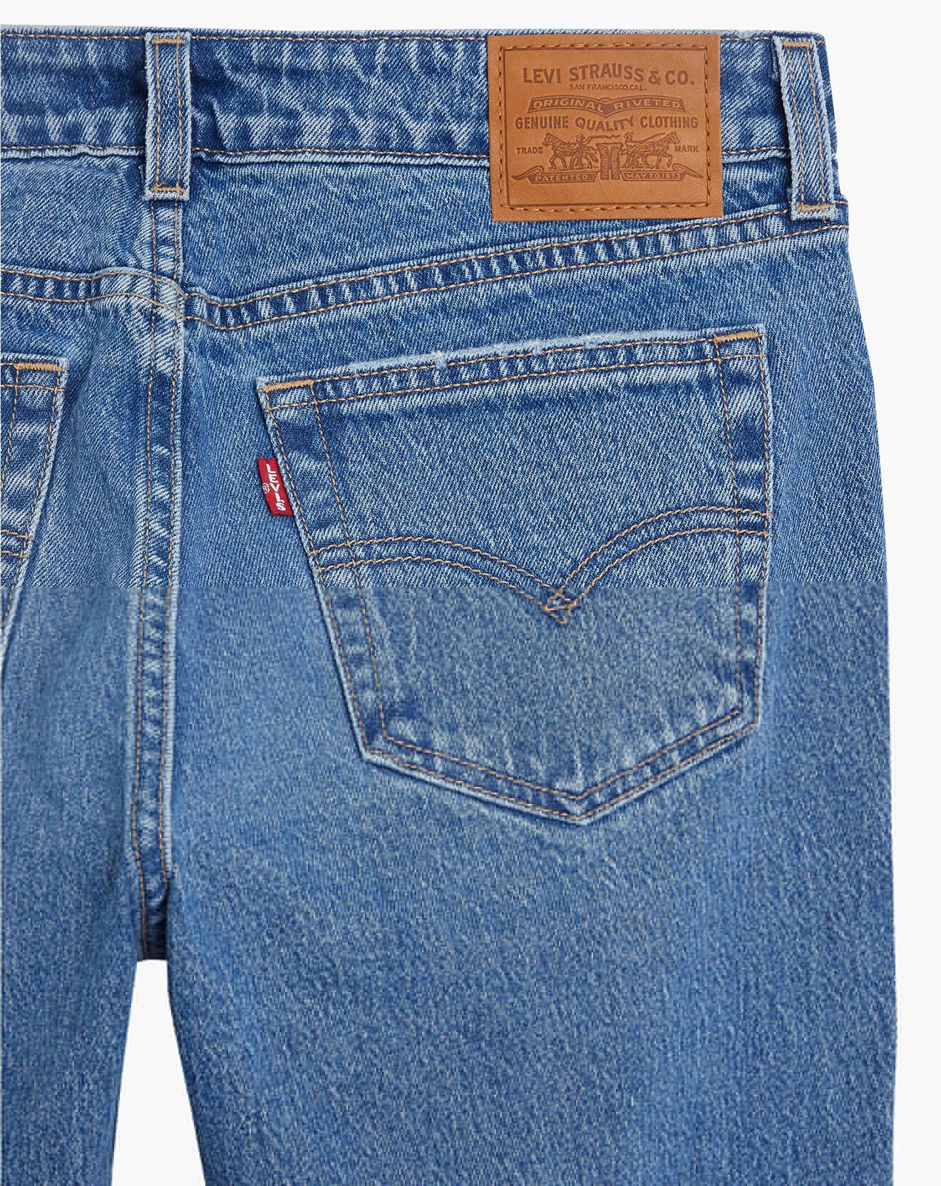 Levi's® Jean Low Pitch coupe droite bleu moyen