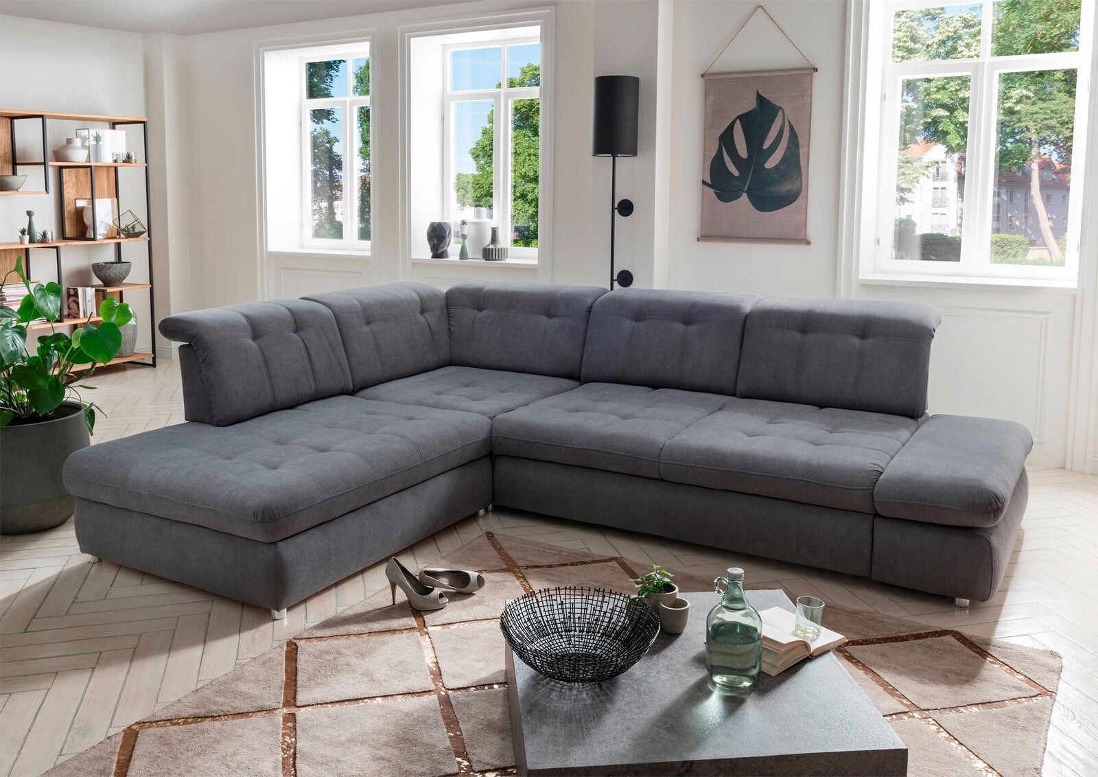 Garnitur Juna Asche 229x296 cm