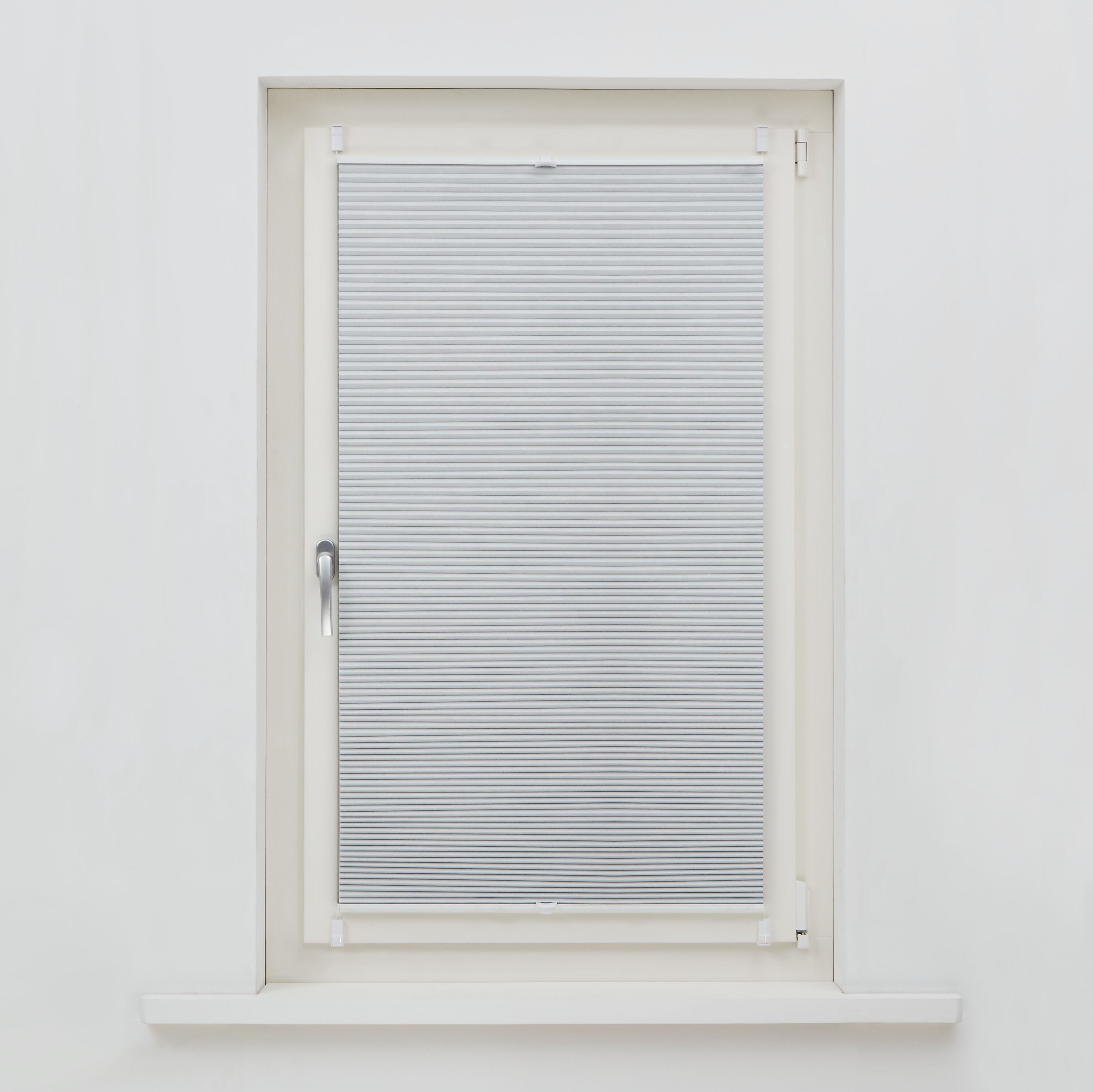 BLACKOUT Wabenplissee - Weiss / B: 50.0 cm x H: 140.0 cm